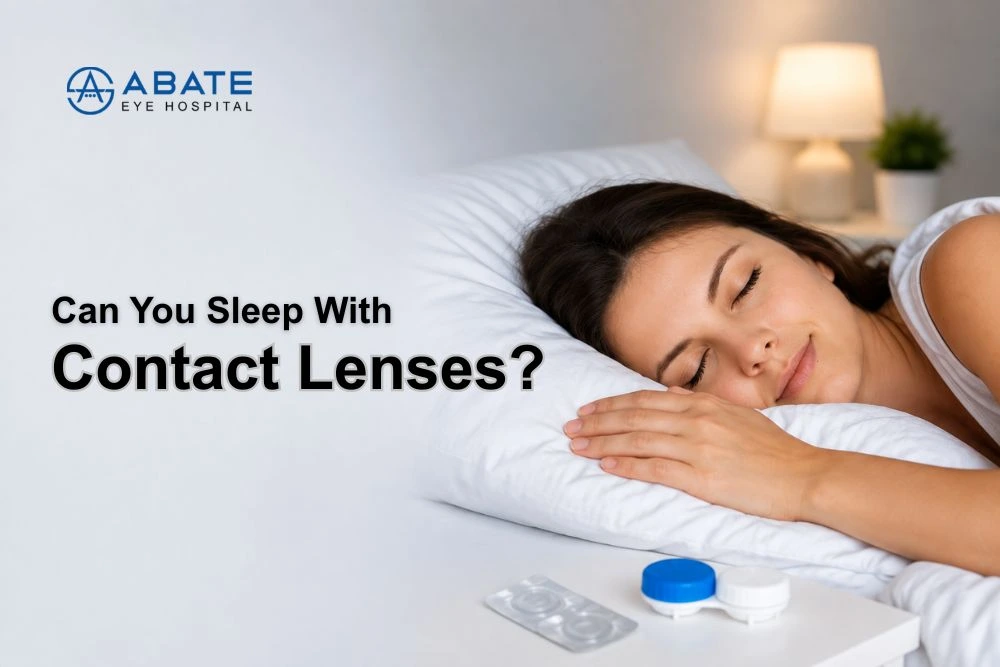 Can You Sleep With Contact Lenses? Risks, Side Effects & Safe Contact Lens Care