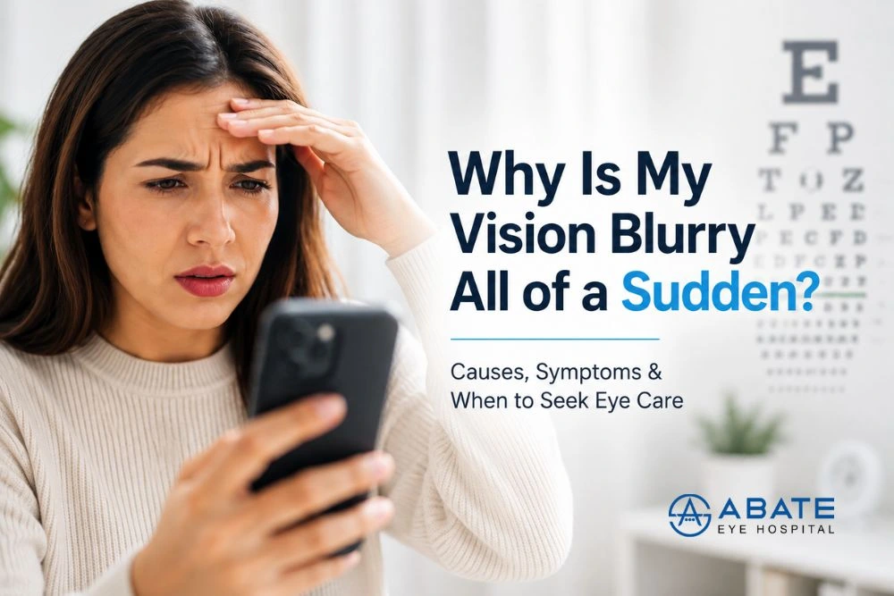 Why Is My Vision Blurry All of a Sudden? Causes, Symptoms & When to Seek Eye Care