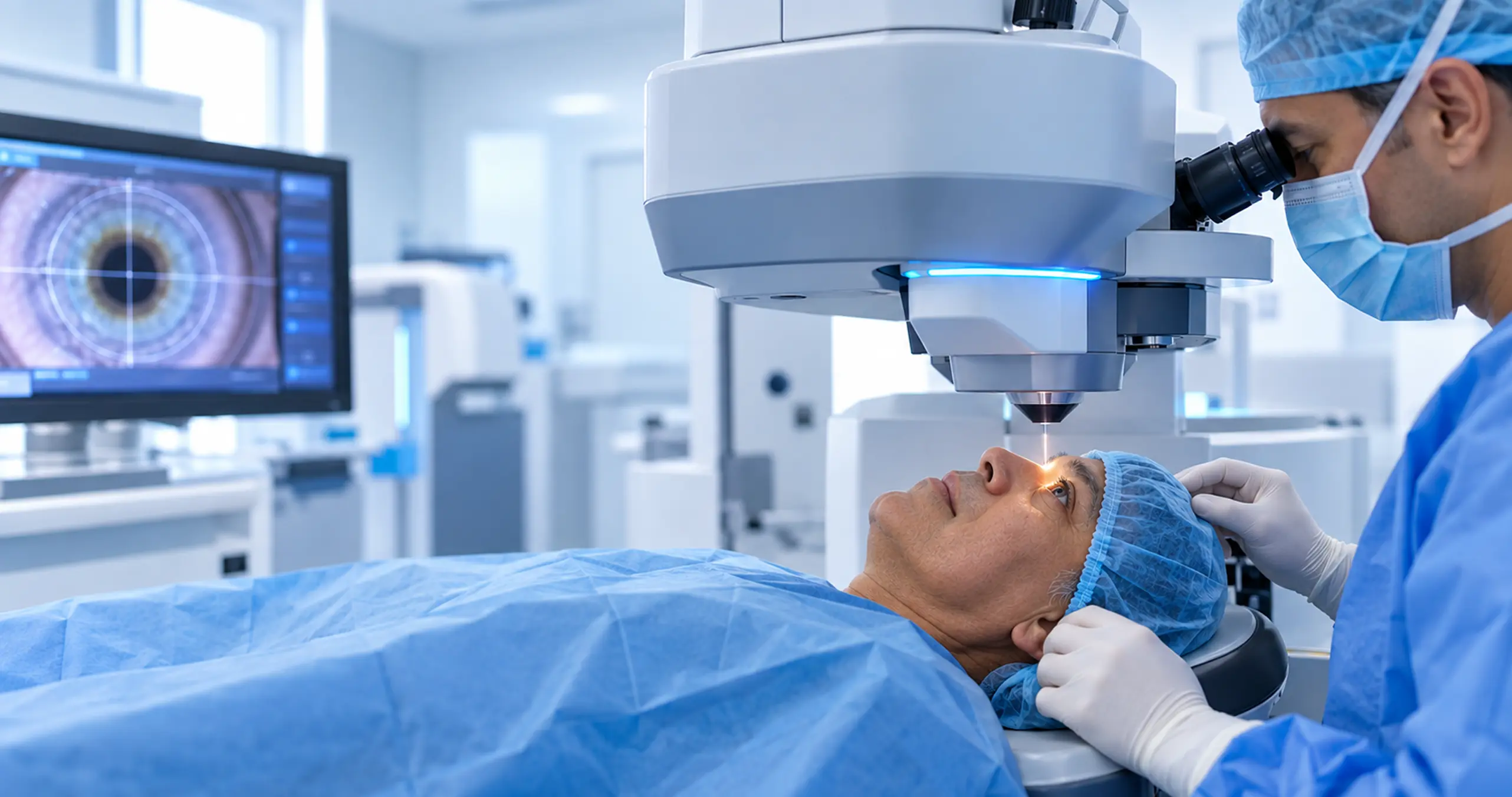 Zeiss VisuMax 800 laser for vision correction surgery at Abate Eye Hospital Calicut