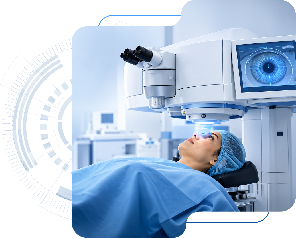 SMILE Pro, Ai-enabled laser eye surgery at Abate Eye Hospital Calicut