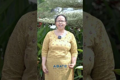 Beena teacher saying success story of cataract surgery in Malappuram